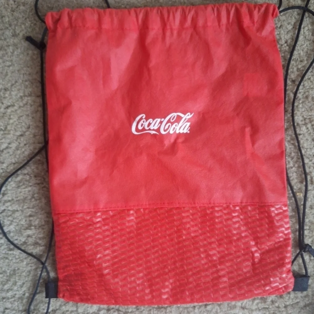 Summer Grilling Set: Grilling Spatula, Tongs, Coca-Cola T-Shirt XL and Cinch Bag